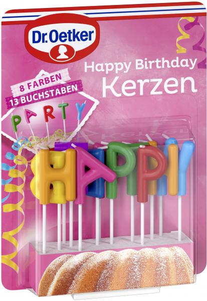 Dr. Oetker Happy Birthday Kerzen