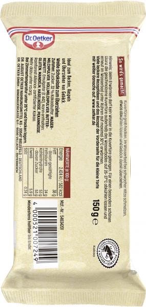 Dr. Oetker Kuvertüre weiß