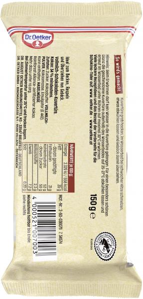 Dr. Oetker Kuvertüre Vollmilch