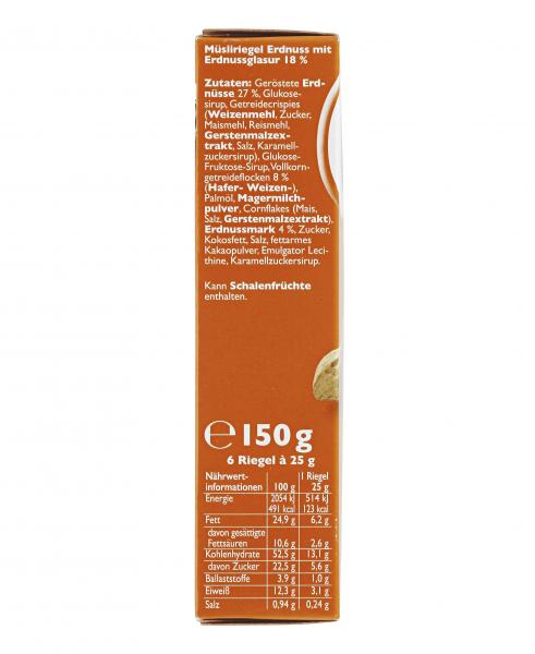 Corny Müsli Riegel Erdnuss süß & salzig