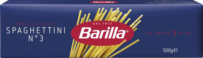 Barilla Pasta Nudeln Spaghettini No 3
