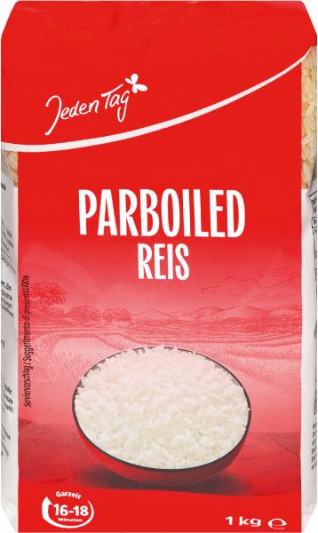 Jeden Tag Parboiled Reis