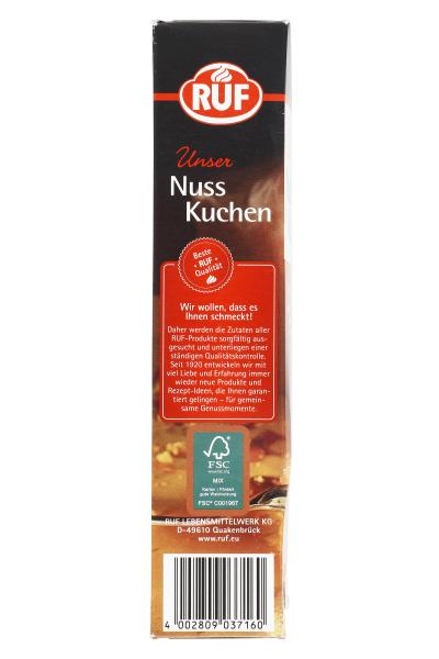 Ruf Nuss-Kuchen mit Glasur