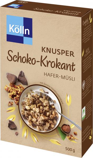 Kölln Knusper Schoko-Krokant Hafer-Müsli