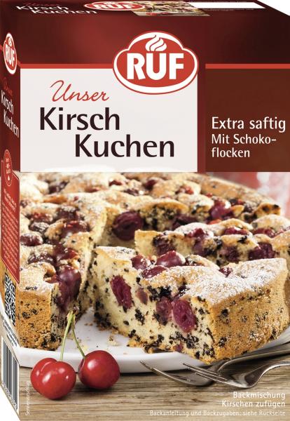Ruf Kirsch-Kuchen mit Schokoflocken