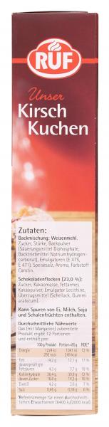 Ruf Kirsch-Kuchen mit Schokoflocken