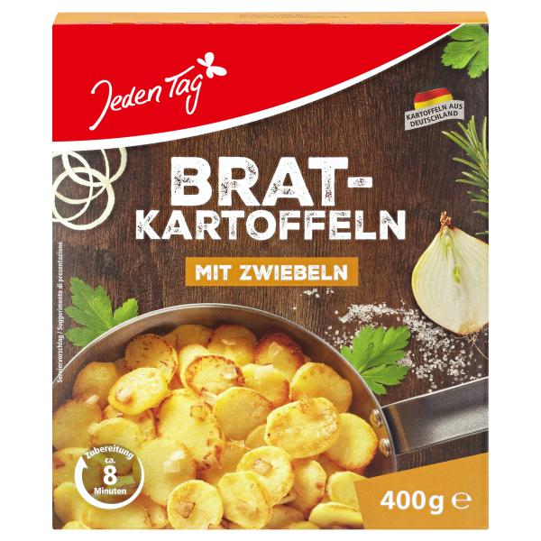 Jeden Tag Bratkartoffeln mit Zwiebeln
