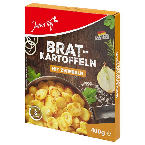 Jeden Tag Bratkartoffeln mit Zwiebeln