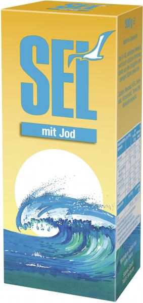 Sel Speisesalz mit Jod