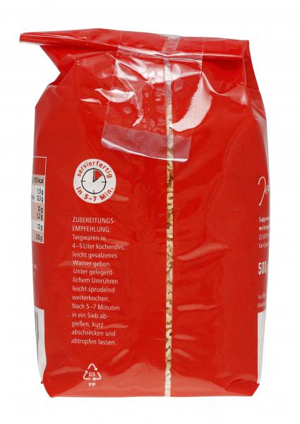 Jeden Tag Suppennudeln Buchstaben