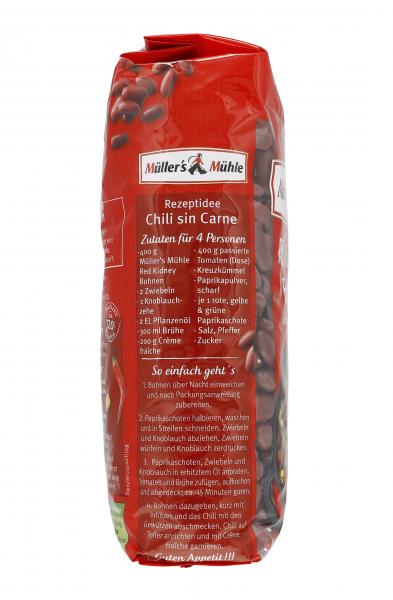 Müller's Mühle Red Kidney Bohnen