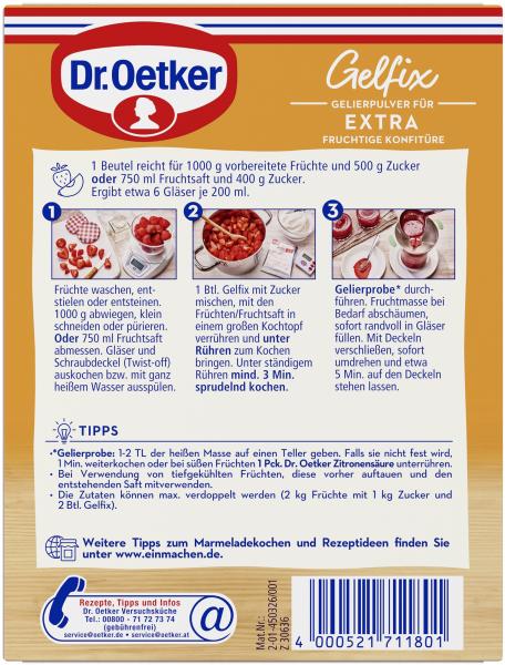 Dr. Oetker Gelfix Extra Gelierpulver