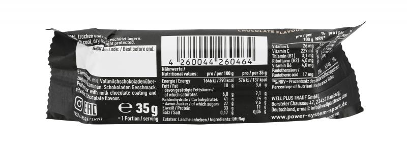Power System 32% Protein Bite Power Schoko Geschmack