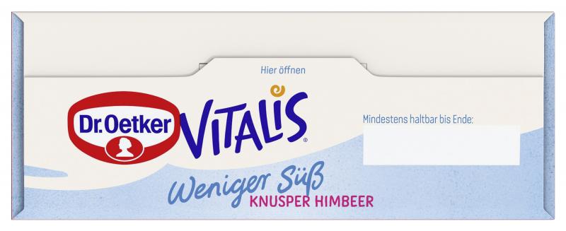 Dr. Oetker Vitalis Weniger süß Müsli Knusper Himbeere