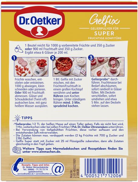 Dr. Oetker Gelfix Super 3:1