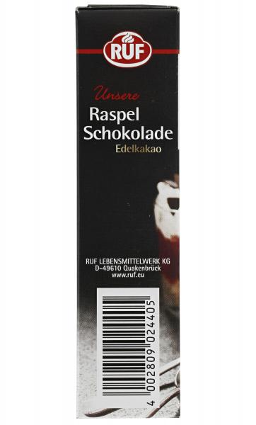 Ruf Raspel Schokolade Edelkakao