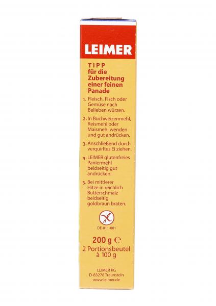 Leimer Paniermehl glutenfrei