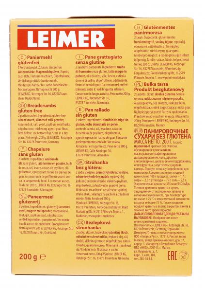 Leimer Paniermehl glutenfrei