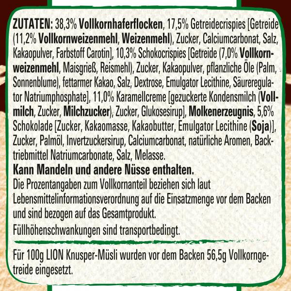 Nestlé Lion Knusper-Müsli