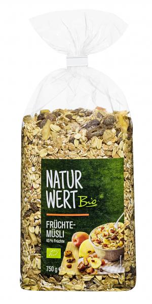 NaturWert Bio Früchte-Müsli