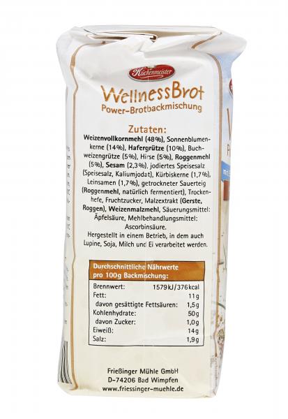 Küchenmeister Backmischung Wellness Brot