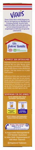 Dr. Oetker Vitalis Früchtemüsli