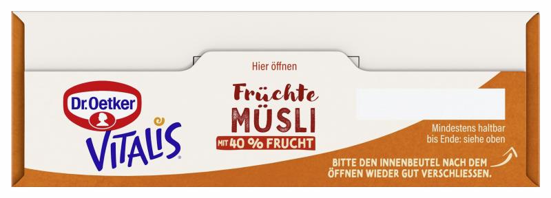 Dr. Oetker Vitalis Früchtemüsli