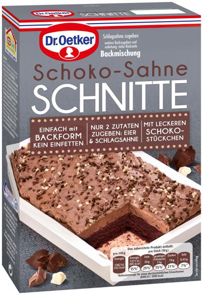 Dr. Oetker Schoko-Sahne Schnitte