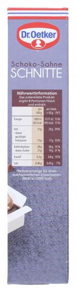 Dr. Oetker Schoko-Sahne Schnitte