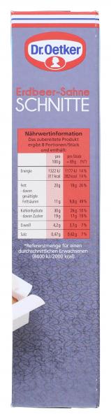 Dr. Oetker Erdbeer-Sahne Schnitte