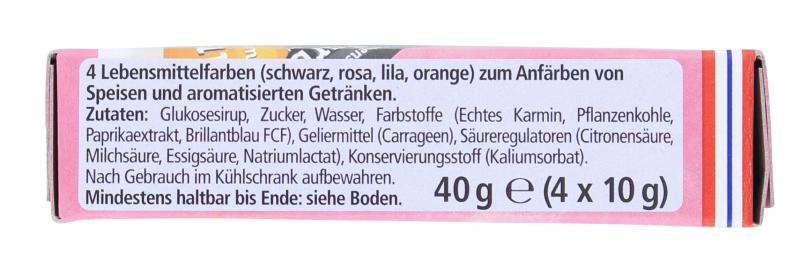Dr. Oetker 4 Lebensmittel-Farben