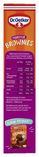 Dr. Oetker Brownies Marmor