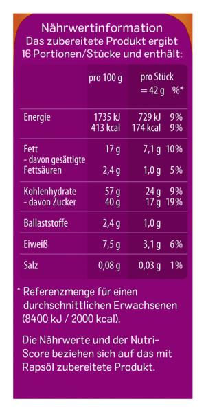 Dr. Oetker Brownies Marmor