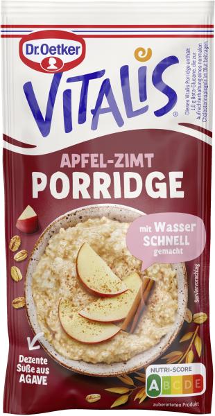 Dr. Oetker Vitalis Porridge Apfel-Zimt