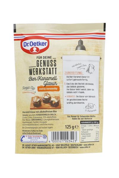 Dr. Oetker Genuss Werkstatt Bier Karamell Glasur