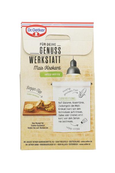 Dr. Oetker Genuss Werkstatt Mais Krokant
