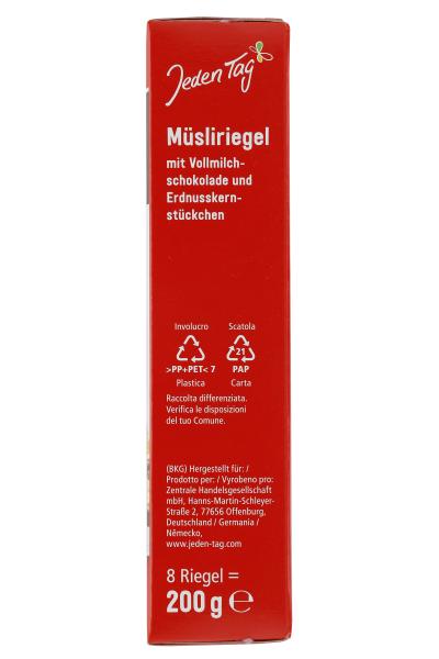 Jeden Tag Müsliriegel Schoko