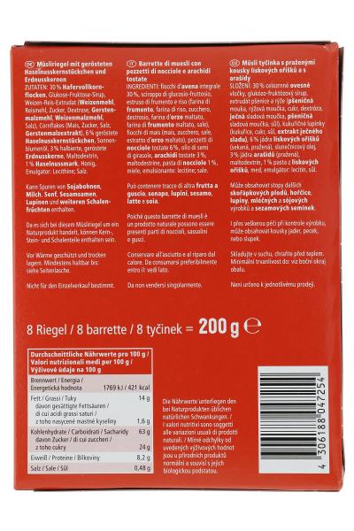 Jeden Tag Müsliriegel Nuss