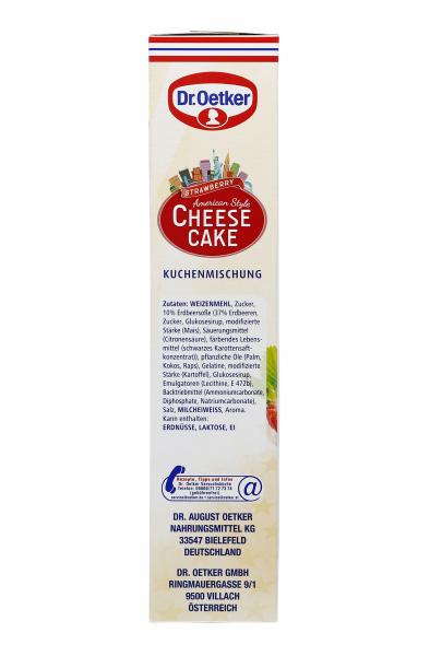 Dr. Oetker Cheesecake American Style Strawberry