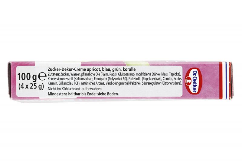 Dr. Oetker Pastell Zuckerschrift