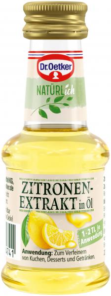 Dr. Oetker Natürlich Zitronenextrakt
