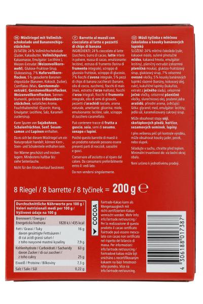 Jeden Tag Müsliriegel Schoko-Banane