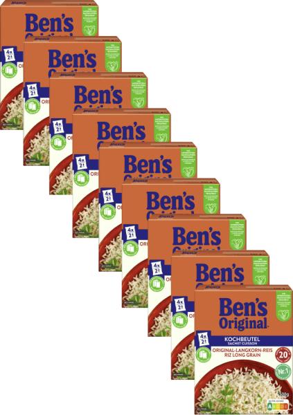 Ben's Original Original-Langkorn-Reis 20 Minuten