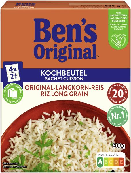 Ben's Original Original-Langkorn-Reis 20 Minuten