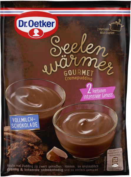Dr. Oetker Seelenwärmer Gourmet Cremepudding Vollmilch-Schokolade