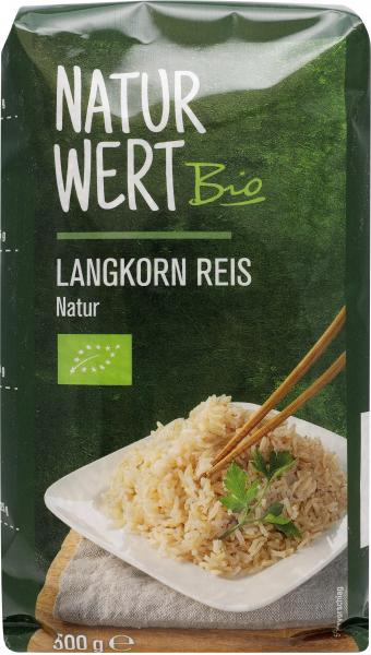 NaturWert Bio Langkorn Reis Natur
