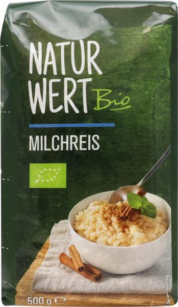 NaturWert Bio Milchreis Rundkornkreis