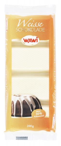 Wawi Kuvertüre weiße Schokolade