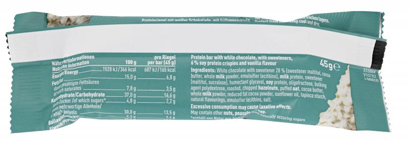 Corny Your Protein Bar Vanilla White Crunch