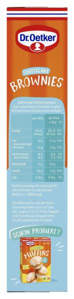 Dr. Oetker Brownies Cheesecake
